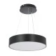 Πλαφονιέρα Οροφής LED BURTON CCT 67W 7370lm 120° AC 220-240V - Εναλλαγή Φωτισμού μέσω Τηλεχειριστηρίου All In One - Μαύρο GloboStar® BURTON 61200-S Πλαφονιέρα Οροφής LED CCT 67W 7370lm 120° AC 220-240V - Εναλλαγή Φωτισμού μέσω Τηλεχειριστηρίου All In One Ψυχρό 6000k+Φυσικό 4500k+Θερμό 2700k Dimmable Φ40cm - Μαύρο - 3 Years Warranty