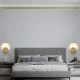 Μοντέρνα LED απλίκα τοίχου kelvo® TED 9W 1080lm 300° AC 220-240V IP20 ρυθμιζόμενο λευκό CCT με εναλλαγή χρωμάτων on/off 2700K/4500K/6000K χρυσό βούρτσας 20x5.5x23cm Μοντέρνα LED απλίκα τοίχου kelvo® TED 9W 1080lm 300° AC 220-240V IP20 ρυθμιζόμενο λευκό CCT με εναλλαγή χρωμάτων on/off 2700K/4500K/6000K χρυσό βούρτσας 20x5.5x23cm