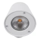 Επιτοίχια απλίκα LED GLOBOSTAR® GARDENIA 7W 700lm θερμό λευκό 2700K IP65 λευκό ματ 9.5x13x7.7cm