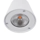 Επιτοίχια απλίκα LED GLOBOSTAR® GARDENIA 7W 700lm θερμό λευκό 2700K IP65 λευκό ματ 9.5x13x7.7cm