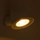 Επιτοίχια απλίκα LED GLOBOSTAR® GARDENIA 7W 700lm θερμό λευκό 2700K IP65 λευκό ματ 9.5x13x7.7cm