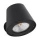 Μοντέρνο επιτοίχιο φωτιστικό LED kelvo® GARDENIA 7W 700lm IP65 θερμό λευκό 2700K μαύρο ματ 9.5x13x7.7cm
