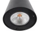 Μοντέρνο επιτοίχιο φωτιστικό LED kelvo® GARDENIA 7W 700lm IP65 θερμό λευκό 2700K μαύρο ματ 9.5x13x7.7cm