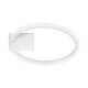 GloboStar® CINDERELLA 60977 Φωτιστικό Οροφής Δαχτυλίδι-Κύκλος LED CCT 16W 1792lm 360° AC 220-240V - Εναλλαγή Φωτισμού μέσω Διακόπτη On/Off All In One Ψυχρό 6000k+Φυσικό 4500k+Θερμό 2700k Φ28cm - Λευκό - 3 Years Warranty