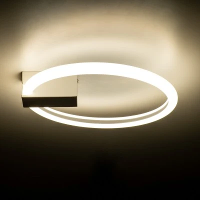 GloboStar® CINDERELLA 60977 Φωτιστικό Οροφής Δαχτυλίδι-Κύκλος LED CCT 16W 1792lm 360° AC 220-240V - Εναλλαγή Φωτισμού μέσω Διακόπτη On/Off All In One Ψυχρό 6000k+Φυσικό 4500k+Θερμό 2700k Φ28cm - Λευκό - 3 Years Warranty