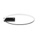 GloboStar® CINDERELLA 60980 Φωτιστικό Οροφής Δαχτυλίδι-Κύκλος LED CCT 30W 3360lm 360° AC 220-240V - Εναλλαγή Φωτισμού μέσω Τηλεχειριστηρίου All In One Ψυχρό 6000k+Φυσικό 4500k+Θερμό 2700k Dimmable Φ50cm - Μαύρο - 3 Years Warranty