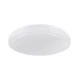 GloboStar® SENSORANO 60994 Πλαφονιέρα Οροφής LED 30W 3000lm 120° AC 220-240V με Ενσωματωμένο Σύστημα Ρυθμιζόμενου Microwave Αισθητήρα Κίνησης - Αδιάβροχη IP54 Φ38 x Υ5.3cm Ψυχρό Λευκό 6000K - Λευκό - Bridgelux Chips - 3 Years Warranty