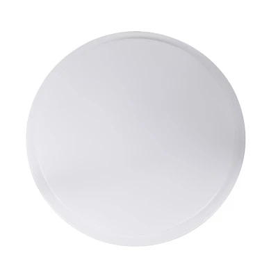 GloboStar® SENSORANO 60994 Πλαφονιέρα Οροφής LED 30W 3000lm 120° AC 220-240V με Ενσωματωμένο Σύστημα Ρυθμιζόμενου Microwave Αισθητήρα Κίνησης - Αδιάβροχη IP54 Φ38 x Υ5.3cm Ψυχρό Λευκό 6000K - Λευκό - Bridgelux Chips - 3 Years Warranty