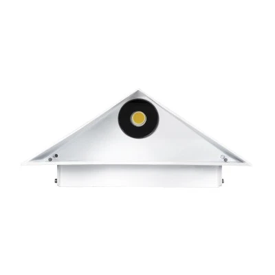 Επιτοίχια απλίκα LED kelvo® STEALTH 10W 1100lm φυσικό λευκό 4500K IP65 λευκό ματ 17x7.5x17cm