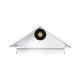 Επιτοίχια απλίκα LED kelvo® STEALTH 10W 1100lm φυσικό λευκό 4500K IP65 λευκό ματ 17x7.5x17cm