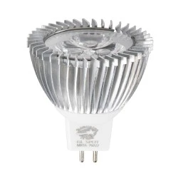 Σποτ LED GU5.3 MR16 3W 260lm 30° DC 12V IP20 Φ5 x Υ5.2cm Θερμό φως 2700K