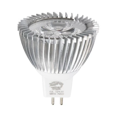 Σποτ LED GU5.3 MR16 3W 260lm 30° DC 12V IP20 Φ5 x Υ5.2cm Θερμό φως 2700K