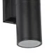 Επιτοίχια απλίκα kelvo® WALLY δίφωτη με ντουί GU10 AC 220-240V IP65 μαύρο ματ 6.4x11x25cm Επιτοίχια απλίκα kelvo® WALLY δίφωτη με ντουί GU10 AC 220-240V IP65 μαύρο ματ 6.4x11x25cm