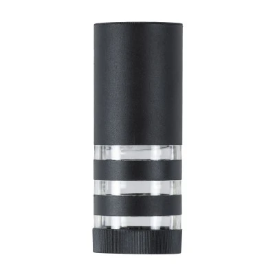 Μοντέρνα απλίκα τοίχου kelvo® ORION για 1 λάμπα GU10 AC 220-240V IP65 μαύρο ματ 9x15x23.2cm