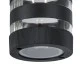 Μοντέρνα απλίκα τοίχου kelvo® ORION για 1 λάμπα GU10 AC 220-240V IP65 μαύρο ματ 9x15x23.2cm