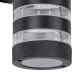 Μοντέρνα επιτοίχια απλίκα kelvo® ORION με 2 ντουί GU10 AC 220-240V αδιάβροχη IP65 μαύρο ματ 9x15x35.5cm Μοντέρνα επιτοίχια απλίκα kelvo® ORION με 2 ντουί GU10 AC 220-240V αδιάβροχη IP65 μαύρο ματ 9x15x35.5cm