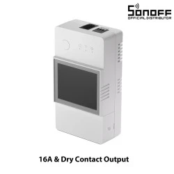 SONOFF διακόπτης ελέγχου θερμοκρασίας/υγρασίαςTH Elite THR316D Smart WiFi RJ9 4P4C AC 100-240V MAX 16A