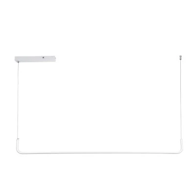 Κρεμαστό Φωτιστικό LINARIA Design LED CCT 36W 4150lm 200° AC 220-240V - Εναλλαγή Φωτισμού μέσω Τηλεχειριστηρίου All In One - Λευκό GloboStar® LINARIA 60922 Κρεμαστό Φωτιστικό Οροφής Design LED CCT 36W 4150lm 200° AC 220-240V - Εναλλαγή Φωτισμού μέσω Τηλεχειριστηρίου All In One Ψυχρό 6000k+Φυσικό 4500k+Θερμό 2700k Dimmable Μ120 x Π2 x Υ10cm - Λευκό - 3 Years Warranty