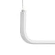 Κρεμαστό Φωτιστικό LINARIA Design LED CCT 36W 4150lm 200° AC 220-240V - Εναλλαγή Φωτισμού μέσω Τηλεχειριστηρίου All In One - Λευκό GloboStar® LINARIA 60922 Κρεμαστό Φωτιστικό Οροφής Design LED CCT 36W 4150lm 200° AC 220-240V - Εναλλαγή Φωτισμού μέσω Τηλεχειριστηρίου All In One Ψυχρό 6000k+Φυσικό 4500k+Θερμό 2700k Dimmable Μ120 x Π2 x Υ10cm - Λευκό - 3 Years Warranty