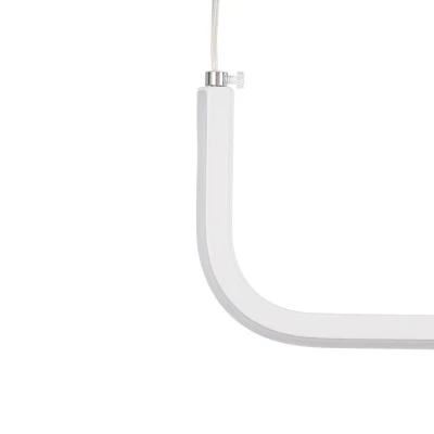 Κρεμαστό Φωτιστικό LINARIA Design LED CCT 36W 4150lm 200° AC 220-240V - Εναλλαγή Φωτισμού μέσω Τηλεχειριστηρίου All In One - Λευκό GloboStar® LINARIA 60922 Κρεμαστό Φωτιστικό Οροφής Design LED CCT 36W 4150lm 200° AC 220-240V - Εναλλαγή Φωτισμού μέσω Τηλεχειριστηρίου All In One Ψυχρό 6000k+Φυσικό 4500k+Θερμό 2700k Dimmable Μ120 x Π2 x Υ10cm - Λευκό - 3 Years Warranty
