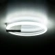 Φωτιστικό Οροφής Δαχτυλίδι-Κύκλος LED CINDERELLA CCT 16W 1792lm 360° AC 220-240V - Εναλλαγή Φωτισμού μέσω Διακόπτη On/Off All In One- Χρώμιο Νικελ GloboStar® CINDERELLA 60979 Φωτιστικό Οροφής Δαχτυλίδι-Κύκλος LED CCT 16W 1792lm 360° AC 220-240V - Εναλλαγή Φωτισμού μέσω Διακόπτη On/Off All In One Ψυχρό 6000k+Φυσικό 4500k+Θερμό 2700k Φ28cm - Χρώμιο Νικελ - 3 Years Warranty