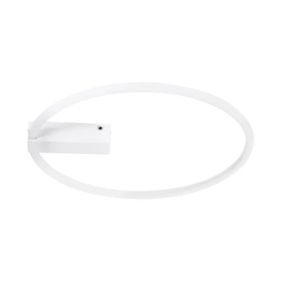GloboStar® CINDERELLA 60981 Φωτιστικό Οροφής Δαχτυλίδι-Κύκλος LED CCT 30W 3360lm 360° AC 220-240V - Εναλλαγή Φωτισμού μέσω Τηλεχειριστηρίου All In One Ψυχρό 6000k+Φυσικό 4500k+Θερμό 2700k Dimmable Φ50cm - Λευκό - 3 Years Warranty