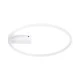 GloboStar® CINDERELLA 60981 Φωτιστικό Οροφής Δαχτυλίδι-Κύκλος LED CCT 30W 3360lm 360° AC 220-240V - Εναλλαγή Φωτισμού μέσω Τηλεχειριστηρίου All In One Ψυχρό 6000k+Φυσικό 4500k+Θερμό 2700k Dimmable Φ50cm - Λευκό - 3 Years Warranty