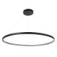 Κρεμαστό Φωτιστικό Δαχτυλίδι-Κύκλος LED DIAMOND CCT 75W 8400lm 360° AC 220-240V - Εναλλαγή Φωτισμού μέσω Τηλεχειριστηρίου All In One- Μαύρο GloboStar® DIAMOND 61519 Κρεμαστό Φωτιστικό Δαχτυλίδι-Κύκλος LED CCT 75W 8400lm 360° AC 220-240V - Εναλλαγή Φωτισμού μέσω Τηλεχειριστηρίου All In One Ψυχρό 6000k+Φυσικό 4500k+Θερμό 2700k Dimmable Φ100cm - Μαύρο - 3 Years Warranty