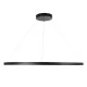 Κρεμαστό Φωτιστικό Δαχτυλίδι-Κύκλος LED DIAMOND CCT 75W 8400lm 360° AC 220-240V - Εναλλαγή Φωτισμού μέσω Τηλεχειριστηρίου All In One- Μαύρο GloboStar® DIAMOND 61519 Κρεμαστό Φωτιστικό Δαχτυλίδι-Κύκλος LED CCT 75W 8400lm 360° AC 220-240V - Εναλλαγή Φωτισμού μέσω Τηλεχειριστηρίου All In One Ψυχρό 6000k+Φυσικό 4500k+Θερμό 2700k Dimmable Φ100cm - Μαύρο - 3 Years Warranty
