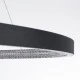 Κρεμαστό Φωτιστικό Δαχτυλίδι-Κύκλος LED DIAMOND CCT 75W 8400lm 360° AC 220-240V - Εναλλαγή Φωτισμού μέσω Τηλεχειριστηρίου All In One- Μαύρο GloboStar® DIAMOND 61519 Κρεμαστό Φωτιστικό Δαχτυλίδι-Κύκλος LED CCT 75W 8400lm 360° AC 220-240V - Εναλλαγή Φωτισμού μέσω Τηλεχειριστηρίου All In One Ψυχρό 6000k+Φυσικό 4500k+Θερμό 2700k Dimmable Φ100cm - Μαύρο - 3 Years Warranty