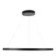 Κρεμαστό Φωτιστικό Δαχτυλίδι-Κύκλος LED DIAMOND CCT 67W 7504lm 360° AC 220-240V - Εναλλαγή Φωτισμού μέσω Τηλεχειριστηρίου All In One - Μαύρο GloboStar® DIAMOND 61520 Κρεμαστό Φωτιστικό Δαχτυλίδι-Κύκλος LED CCT 67W 7504lm 360° AC 220-240V - Εναλλαγή Φωτισμού μέσω Τηλεχειριστηρίου All In One Ψυχρό 6000k+Φυσικό 4500k+Θερμό 2700k Dimmable Φ80cm - Μαύρο - 3 Years Warranty