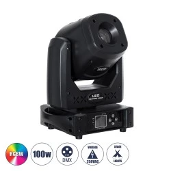 Κινούμενη ρομποτική 4πλη κεφαλή DISCO 4 in1 BEAM - WASH - SPOT - ZOOM 6°- 60° 4x20W  LED RGBW DMX512