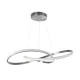 Κρεμαστό Φωτιστικό Design LED DEXTER CCT 90W 10080lm 300° AC 220-240V - Εναλλαγή Φωτισμού μέσω Τηλεχειριστηρίου All In One - Νίκελ Ασημί Βούρτσας GloboStar® DEXTER 60915 Κρεμαστό Φωτιστικό Οροφής Design LED CCT 90W 10080lm 300° AC 220-240V - Εναλλαγή Φωτισμού μέσω Τηλεχειριστηρίου All In One Ψυχρό 6000k+Φυσικό 4500k+Θερμό 2700k Dimmable Φ73cm - Νίκελ Ασημί Βούρτσας - 3 Years Warranty