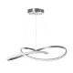 Κρεμαστό Φωτιστικό Design LED DEXTER CCT 90W 10080lm 300° AC 220-240V - Εναλλαγή Φωτισμού μέσω Τηλεχειριστηρίου All In One - Νίκελ Ασημί Βούρτσας GloboStar® DEXTER 60915 Κρεμαστό Φωτιστικό Οροφής Design LED CCT 90W 10080lm 300° AC 220-240V - Εναλλαγή Φωτισμού μέσω Τηλεχειριστηρίου All In One Ψυχρό 6000k+Φυσικό 4500k+Θερμό 2700k Dimmable Φ73cm - Νίκελ Ασημί Βούρτσας - 3 Years Warranty