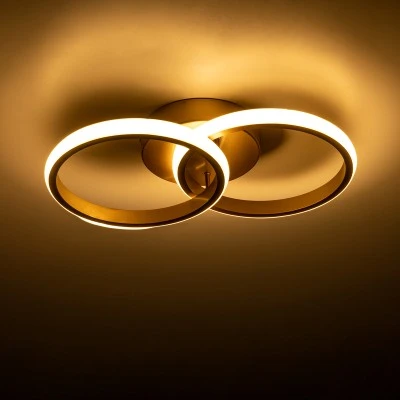 Φωτιστικό Οροφής Design LED CORA CCT 18W 2160lm 300° AC 220-240V - Εναλλαγή Φωτισμού μέσω Διακόπτη On/Off All In One- Χρυσό Βούρτσας GloboStar® CORA 61060 Φωτιστικό Οροφής Design LED CCT 18W 2160lm 300° AC 220-240V - Εναλλαγή Φωτισμού μέσω Διακόπτη On/Off All In One Ψυχρό 6000k+Φυσικό 4500k+Θερμό 2700k Μ36 x Π20.5 x Υ7cm - Χρυσό Βούρτσας