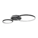 Φωτιστικό Οροφής Δαχτυλίδι-Κύκλος LED NEMESIS CCT 67W 7573lm 360° AC 220-240V - Εναλλαγή Φωτισμού μέσω Τηλεχειριστηρίου All In One - Μαύρο GloboStar® NEMESIS 61105 Φωτιστικό Οροφής Δαχτυλίδι-Κύκλος LED CCT 67W 7573lm 360° AC 220-240V - Εναλλαγή Φωτισμού μέσω Τηλεχειριστηρίου All In One Ψυχρό 6000k+Φυσικό 4500k+Θερμό 2700k Dimmable Φ25+45cm+BackLight - Μαύρο - 3 Years Warranty