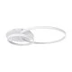 GloboStar® NEMESIS 61106 Φωτιστικό Οροφής Δαχτυλίδι-Κύκλος LED CCT 67W 7573lm 360° AC 220-240V - Εναλλαγή Φωτισμού μέσω Τηλεχειριστηρίου All In One Ψυχρό 6000k+Φυσικό 4500k+Θερμό 2700k Dimmable Φ25+45cm+BackLight - Λευκό - 3 Years Warranty