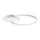 GloboStar® CIRCUO 61230 Φωτιστικό Οροφής Δαχτυλίδι-Κύκλος LED CCT 75W 8400lm 360° AC 220-240V - Εναλλαγή Φωτισμού μέσω Τηλεχειριστηρίου All In One Ψυχρό 6000k+Φυσικό 4500k+Θερμό 2700k Dimmable Μ53 x Π42.5 x Υ9cm - Λευκό - 3 Years Warranty