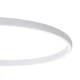 GloboStar® CIRCUO 61230 Φωτιστικό Οροφής Δαχτυλίδι-Κύκλος LED CCT 75W 8400lm 360° AC 220-240V - Εναλλαγή Φωτισμού μέσω Τηλεχειριστηρίου All In One Ψυχρό 6000k+Φυσικό 4500k+Θερμό 2700k Dimmable Μ53 x Π42.5 x Υ9cm - Λευκό - 3 Years Warranty