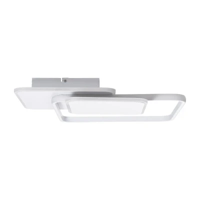 Φωτιστικό Οροφής Δαχτυλίδι-Κύκλος LED SQUARO CCT 75W 8400lm 360° AC 220-240V - Εναλλαγή Φωτισμού μέσω Τηλεχειριστηρίου All In One Ψυχρό- Λευκό GloboStar® SQUARO 61232 Φωτιστικό Οροφής Δαχτυλίδι-Κύκλος LED CCT 75W 8400lm 360° AC 220-240V - Εναλλαγή Φωτισμού μέσω Τηλεχειριστηρίου All In One Ψυχρό 6000k+Φυσικό 4500k+Θερμό 2700k Dimmable Μ48.5 x Π51 x Υ9cm - Λευκό - 3 Years Warranty