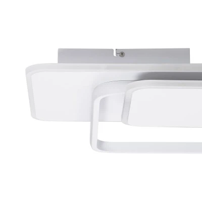 Φωτιστικό Οροφής Δαχτυλίδι-Κύκλος LED SQUARO CCT 75W 8400lm 360° AC 220-240V - Εναλλαγή Φωτισμού μέσω Τηλεχειριστηρίου All In One Ψυχρό- Λευκό GloboStar® SQUARO 61232 Φωτιστικό Οροφής Δαχτυλίδι-Κύκλος LED CCT 75W 8400lm 360° AC 220-240V - Εναλλαγή Φωτισμού μέσω Τηλεχειριστηρίου All In One Ψυχρό 6000k+Φυσικό 4500k+Θερμό 2700k Dimmable Μ48.5 x Π51 x Υ9cm - Λευκό - 3 Years Warranty