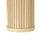 Boho Κρεμαστό Φωτιστικό HIBISCUS Μονόφωτο 1 x E27 AC220-240V IP20 - Φ13 x Υ35cm - Μπεζ Ξύλινο Πλέγμα GloboStar® HIBISCUS 01937 Boho Κρεμαστό Φωτιστικό Πλέγμα Μονόφωτο 1 x E27 IP20 Μπεζ Ξύλο - Μ13 x Π13 x Υ35cm