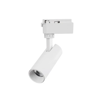 Μονοφασικό Σποτ Ράγας LUGANO LED 10W 1250lm 36° Ενδιάμεσο φως 4500K AC 220-240V IP20 EUROTRACK® Λευκό Bridgelux Chip Μονοφασικό Σποτ Ράγας LUGANO LED 10W 1250lm 36° Ενδιάμεσο φως 4500K AC 220-240V IP20 EUROTRACK® Λευκό Bridgelux Chip