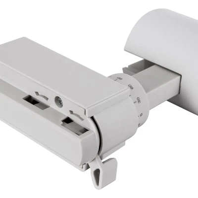 Μονοφασικό Σποτ Ράγας LUGANO LED 10W 1250lm 36° Ενδιάμεσο φως 4500K AC 220-240V IP20 EUROTRACK® Λευκό Bridgelux Chip Μονοφασικό Σποτ Ράγας LUGANO LED 10W 1250lm 36° Ενδιάμεσο φως 4500K AC 220-240V IP20 EUROTRACK® Λευκό Bridgelux Chip