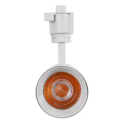 Φωτιστικό Σποτ Ράγας Μονοφασικό LUGANO LED 20W 2500lm 36° Ενδιάμεσο φως 4500K AC 220-240V IP20 EUROTRACK® Λευκό Bridgelux Chip