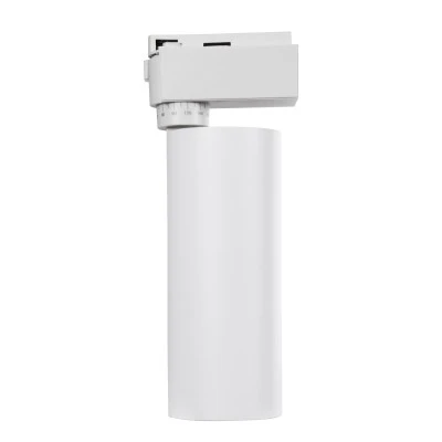 Μονοφασικό Σποτ Ράγας LUGANO LED 20W 2400lm 36° Θερμό φως 2700K AC 220-240V IP20 EUROTRACK® Λευκό Bridgelux Chip