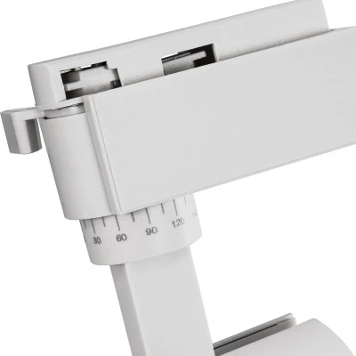 Μονοφασικό Σποτ Ράγας LUGANO LED 20W 2400lm 36° Θερμό φως 2700K AC 220-240V IP20 EUROTRACK® Λευκό Bridgelux Chip