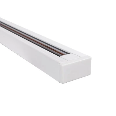 Μονοφασική Ράγα 2 Καλωδίων για Σποτ Ράγας LED 1m AC 220-240V IP20 EUROTRACK® Λευκό Αλουμίνιο Μονοφασική Ράγα 2 Καλωδίων για Σποτ Ράγας LED 1m AC 220-240V IP20 EUROTRACK® Λευκό Αλουμίνιο