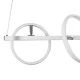 Κρεμαστό Φωτιστικό Design LED CIRCOLARE CCT 75W 8400lm 360° AC 220-240V - Εναλλαγή Φωτισμού μέσω Τηλεχειριστηρίου All In One - Λευκό GloboStar® CIRCOLARE 61320 Κρεμαστό Φωτιστικό Οροφής Design LED CCT 75W 8400lm 360° AC 220-240V - Εναλλαγή Φωτισμού μέσω Τηλεχειριστηρίου All In One Ψυχρό 6000k+Φυσικό 4500k+Θερμό 2700k Dimmable Μ120 x Π25 x Υ25cm - Λευκό - 3 Χρόνια Εγγύηση