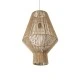 Boho Κρεμαστό Φωτιστικό CAYMAN Μονόφωτο 1 x E27 AC220-240V IP20 - Φ40 x Υ60cm - Μπεζ Λεπτό Σχοινί Τριχιά Πλέγμα GloboStar® CAYMAN 01853 Boho Κρεμαστό Φωτιστικό Πλέγμα Μονόφωτο 1 x E27 IP20 Μπεζ Σχοινί - Μ40 x Π40 x Υ60cm